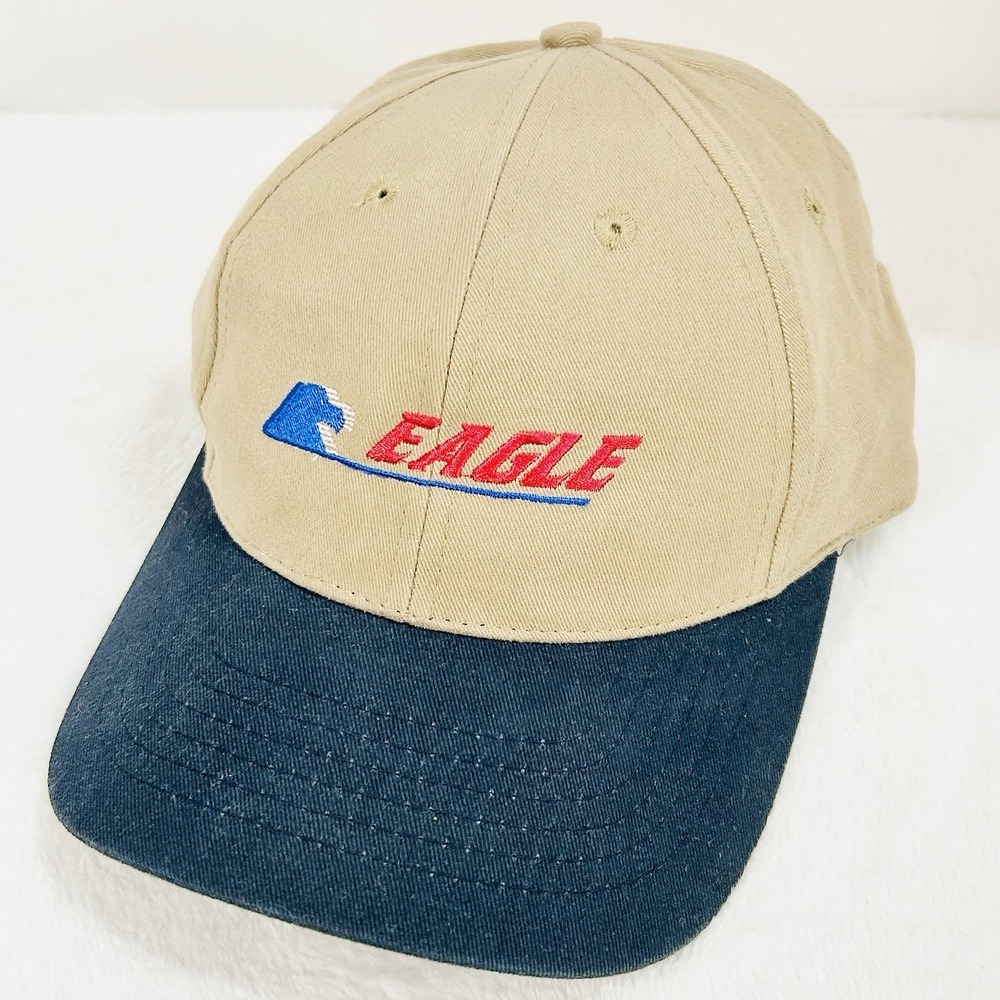 Eagle The Home Depot 2-Tone‎ Hat Cap Adjustable Strapback Brown Workwear